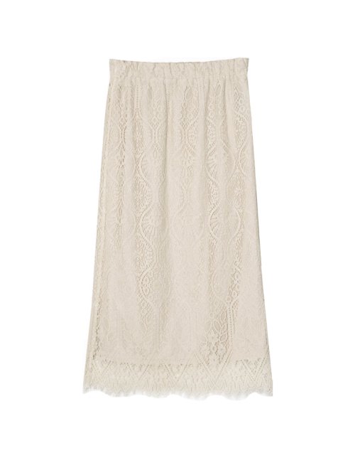 エンブロイダリーレースタイトスカート リエディ Re Edit Magaseek