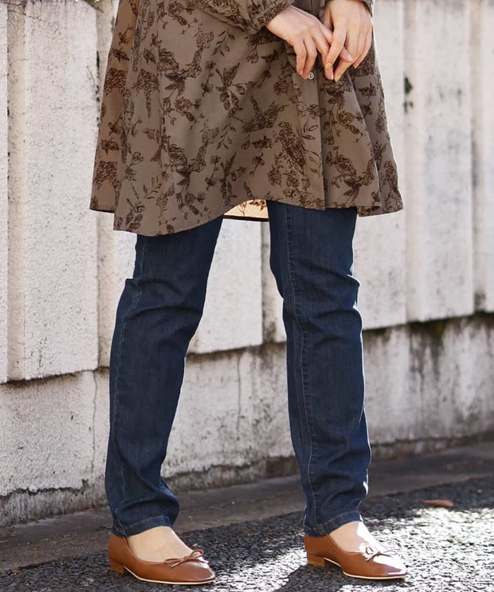 大きいサイズ ストレッチスリムデニムパンツ エウルキューブ Eur3 Magaseek