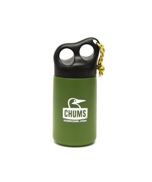 CHUMS(チャムス)/【日本正規品】 チャムス 水筒 CHUMS キャンパーステンレスボトル320 タンブラー 保温 保冷 真空断熱 ステンレス 320ml CH62－1409/オリーブ