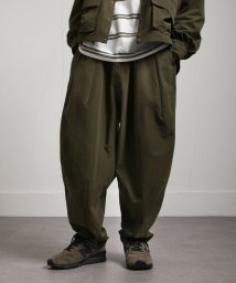 ZIP FIVE(ジップファイブ)/BALLOON WIDE LOOSER PANTS/カーキ