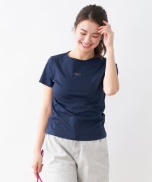 CARA　O　CRUZ(キャラ・オ・クルス)/ジルコンTシャツ/ネイビー