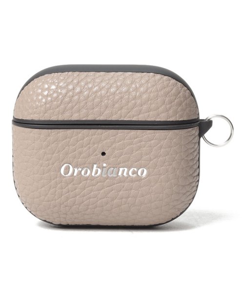Orobianco（Smartphonecase）(オロビアンコ（スマホケース）)/"シュリンク" PU Leather 【AirPods（第3世代）Case】/GREGE