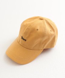 GLOSTER(GLOSTER)/【GLOSTER/グロスター】WASHED ENBROIDERY CAP/イエロー