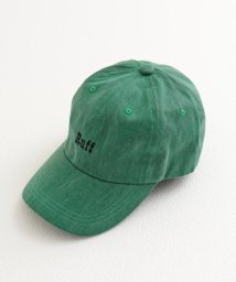 GLOSTER(GLOSTER)/【GLOSTER/グロスター】WASHED ENBROIDERY CAP/グリーン