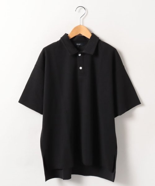 BEAMS HEART(ビームスハート)/GG.TCカノコBIG POLO/BLACK