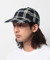 BEAMS HEART(ビームスハート)/RU.NEL CHECK CAP/NAVY