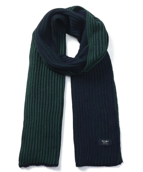 BEAMS HEART(ビームスハート)/MI.畦REV MUFFLER/GREEN