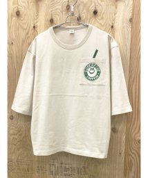 HEAD ROCK(ヘッドロック)/コットン100％ 7分袖オーバーサイズＴシャツ/ベージュ