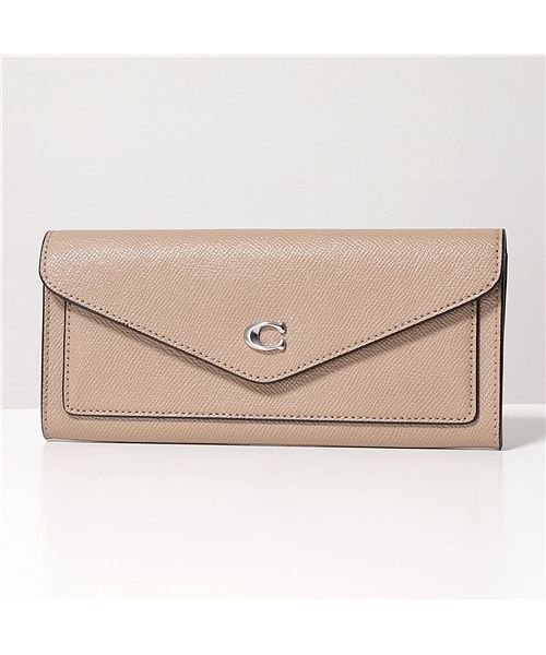 COACH(コーチ)/【COACH(コーチ)】二つ折り長財布 WYN SOFT ウィン ソフト C2326 レディース レザー /ベージュ