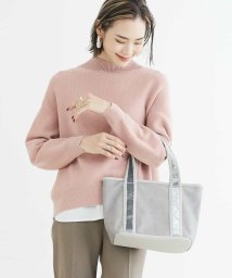 MK MICHEL KLEIN BAG(エムケーミッシェルクランバッグ)/スパンコールデザイントートバッグ/グレー