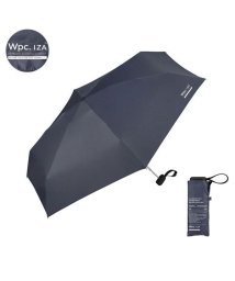 Wpc．(Wpc．)/Wpc. 傘 折りたたみ ダブリュピーシー Wpc. IZA Type:Compact 日傘 晴雨兼用 遮光 UVカット カサ かさ ZA003/ネイビー