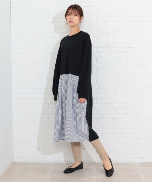 セール ストライプドッキングワンピース シューラルー Shoo La Rue Magaseek