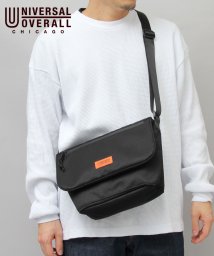 UNIVERSAL OVERALL/【 UNIVERSAL OVERALL / ユニバーサルオーバーオール 】 カルゼ調ポリエステル フラップミニショルダーバッグ/504514538