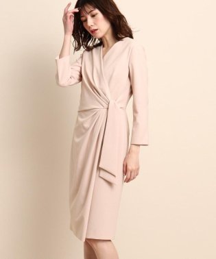 COUP DE CHANCE/【日本製】カシュクール風ウエストタックワンピース/504515918