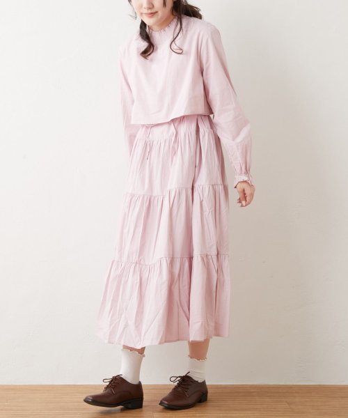 セール ティアードワンピース オリーブデオリーブ Olive Des Olive Magaseek