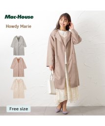 MAC HOUSE(women)(マックハウス（レディース）)/Howdy Marie ハウディーマリー ポンチ素材 スエードコート GL－1222406/ピンク