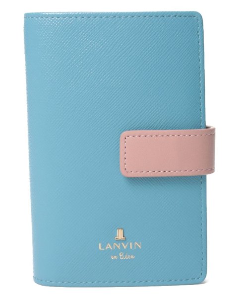 LANVIN en Bleu(BAG)(ランバンオンブルー（バッグ）)/リュクサンブールカラー カードケース/ブルー