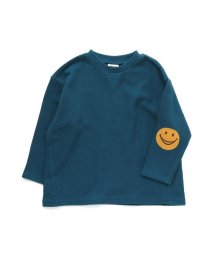 BREEZE(ブリーズ)/FOスマイルパッチTシャツ/ブルー