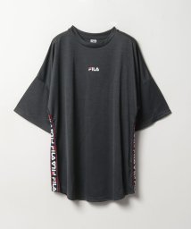 fila(men)(フィラ（メンズ）)/【フィラ】ＵＶＴシャツ/杢ブラック