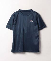 fila(men)(フィラ（メンズ）)/【フィラ】ＰＥメッシュベーシック半袖Ｔ/ネイビー