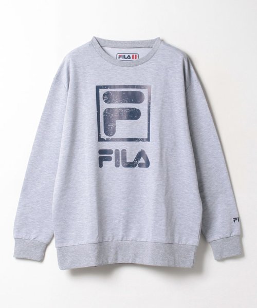 FILA(フィラ)/【フィラ】クルースウェット/杢グレー