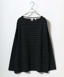 ANPAS(ANPAS)/【ANPAS】USA cotton Wide Silhouette Basque Shirt/USAコットン ワイドシルエット バスクシャツ メンズ ロンT/柄C