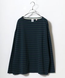 ANPAS(ANPAS)/【ANPAS】USA cotton Wide Silhouette Basque Shirt/USAコットン ワイドシルエット バスクシャツ メンズ ロンT/柄D