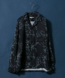 ANPAS(ANPAS)/【ANPAS】Total Pattern Print Oversized Open Collar Shirt/オーバーサイズ 総柄 オープンカラーシャツ/柄3