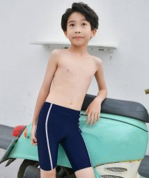 TeddyShop/スクール水着 キッズ 男の子 子供 ハーフパンツ スイムキャップ 2点セット 小学生 サーフパンツ ジュニア 男児用 水遊び/504522819