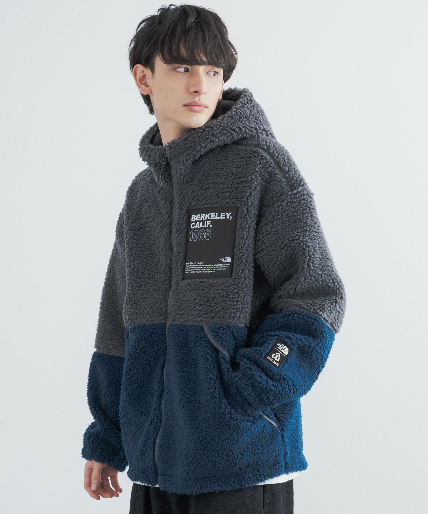 THE NORTH FACE ノースフェイス 韓国 WHITE LABEL ホワイトレーベル LYMAN FLEECE HOODIE メンズ  レディース ボアジ