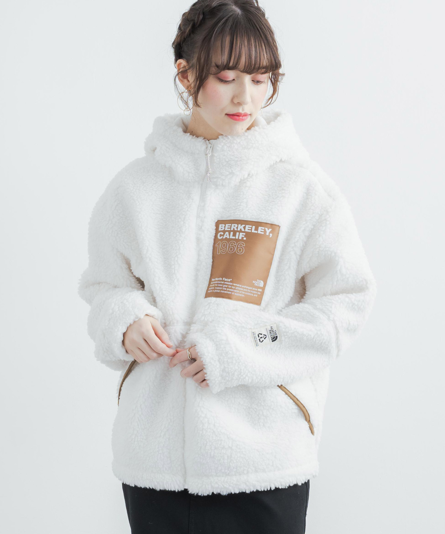 【美品】THE NORTH FACE WHITE LABEL   レディースS