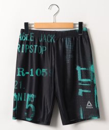 VacaSta Swimwear(men)(バケスタ　スイムウェア（メンズ）)/【REEBOK】メンズ スパッツ/ブラック×グリーン