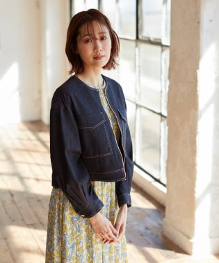 ANAYI/デニムライクジャケット/504515971
