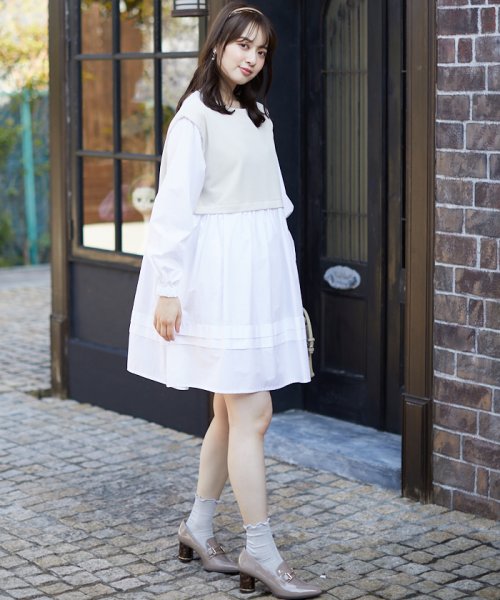 セール ドッキングミニワンピース ナチュラルビューティーベーシック Natural Beauty Basic Magaseek
