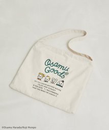 ROPE PICNIC PASSAGE(ロペピクニック パサージュ)/【OSAMU GOODS × ROPE' PICNIC】キャンバスワンショルダーバッグ/グリーン系（35）