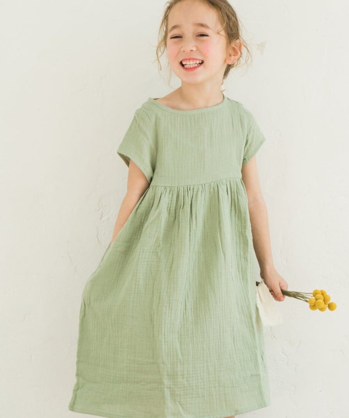 ガーゼ ワンピース キッズ用品の人気商品 通販 価格比較 価格 Com