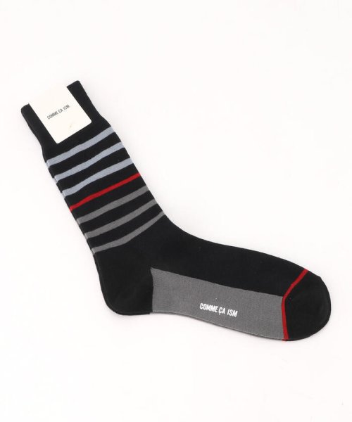 ボーダーソックス コムサイズム メンズ Comme Ca Ism Mens Magaseek