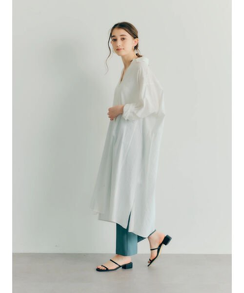 スキッパー切替シャツワンピース イェッカ ヴェッカ Yecca Vecca Magaseek スキッパー切替シャツワンピース イェッカ ヴェッカ Yecca Vecca Magaseek