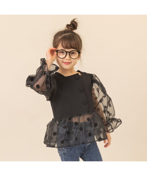 セール シースルードットデザイントップス アーバンチェリー Urban Cherry Magaseek