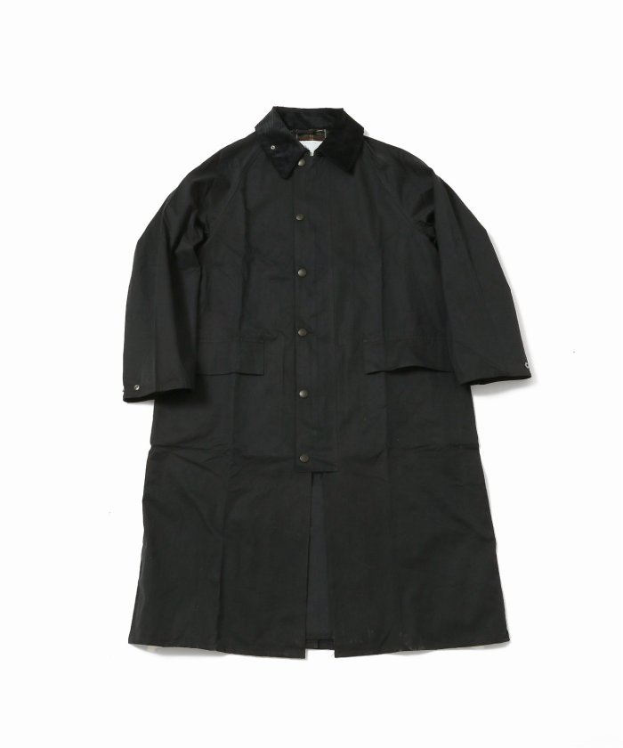 BURGHLEY / バーレー】ワックス コットン ロング コート
