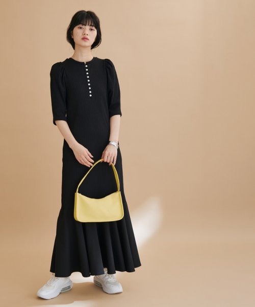 超人気 専門店 ADAM ET ROPEアダムエロペ フォールドダイロングワンピース nrsports.com.br