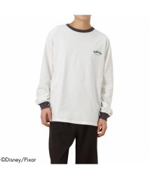 MAC HOUSE(men)(マックハウス（メンズ）)/PIXAR ピクサー TOY STORY トイ・ストーリー / リンガープリントTシャツ 2315013－Z/ホワイト