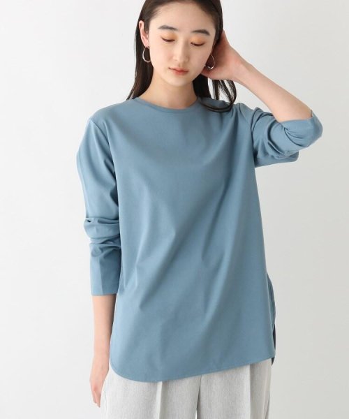 セール オペークドットクリップ Opaque Clip シルキースーピマ ラウンドヘムカットソー Magaseek セール オペークドットクリップ Opaque Clip シルキースーピマ ラウンドヘムカットソー Magaseek