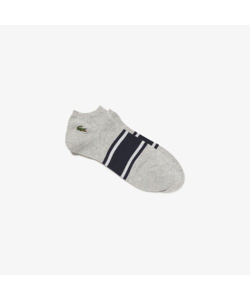 ボーダーくるぶし丈ソックス ラコステ メンズ Lacoste Mens Magaseek ボーダーくるぶし丈ソックス ラコステ メンズ Lacoste Mens Magaseek