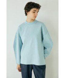 moussy(マウジー)/ROUND SLEEVE COTTON セーター/L/BLU1