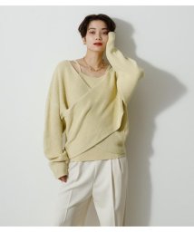 AZUL by moussy/2WAY FRONT TWIST SET KNIT TOPS/504531218