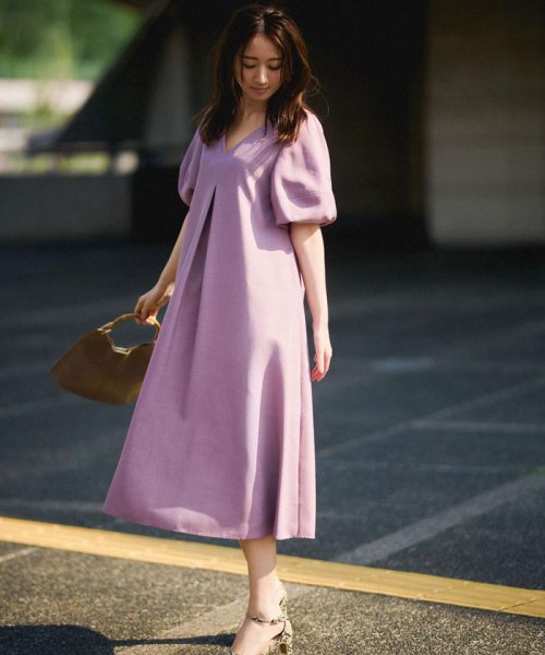 セール ナチュラルビューティーベーシック Natural Beauty Basic 洗える バルーンスリーブタックフレアワンピース Magaseek セール ナチュラルビューティーベーシック Natural Beauty Basic 洗える バルーンスリーブタックフレアワンピース Magaseek