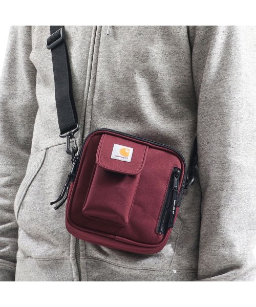 Carhartt WIP(カーハートダブルアイピー)/【日本正規品】カーハート ショルダーバッグ carhartt WIP ESSENTIALS BAG SMALL エッセンシャルバッグ I006285/ワイン