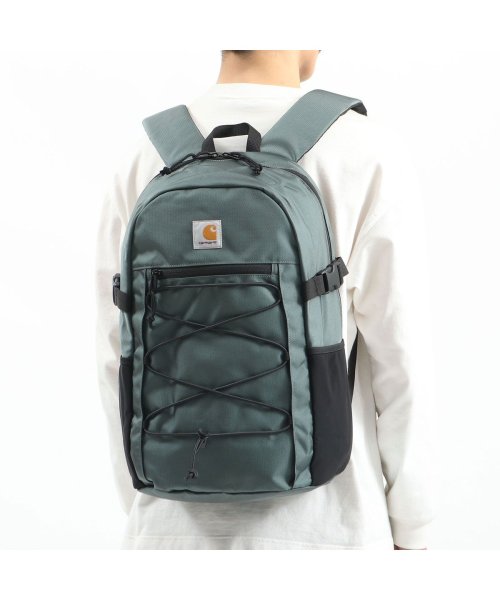 Carhartt WIP(カーハートダブルアイピー)/【日本正規品】カーハート リュック Carhartt WIP バックパック DELTA BACKPACK A4 17.7L 防水 ナイロン 通学 I027538/グレー