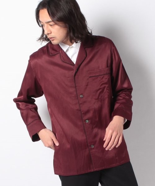 JOURNAL STANDARD MEN(ジャーナルスタンダードメンズ)/PLAT PAJAMA JKT/ボルドー